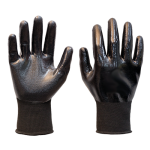 Luva modelo BLACK NITRILICO banho total