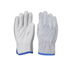 Luva mod. mista ( vaqueta / raspa ) cano curto 07 cm.